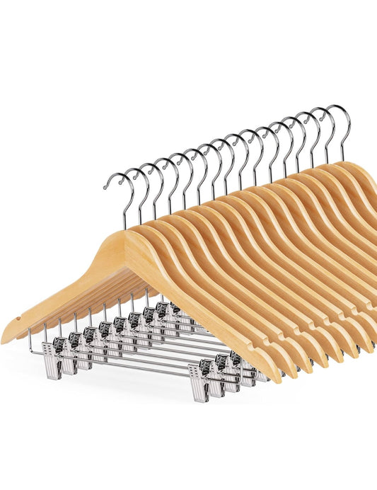 Retail Le$$-16-pc-wood-hangers