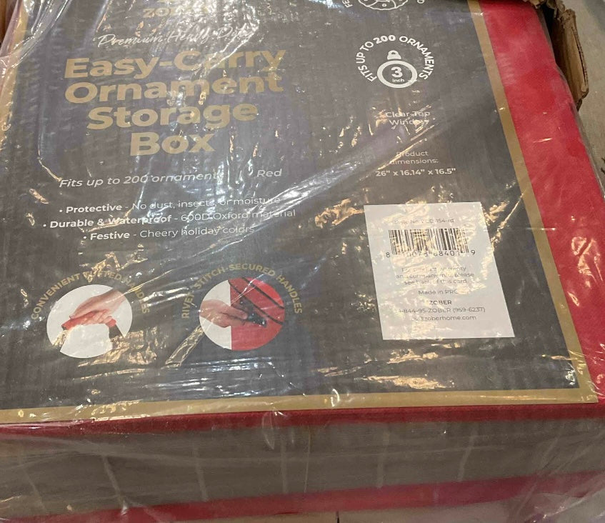 Retail Le$$ - Christmas-ornament- storage-box