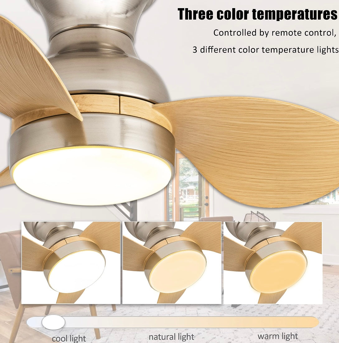 Retail Le$$-22"-Brushed-nickel-fan-light