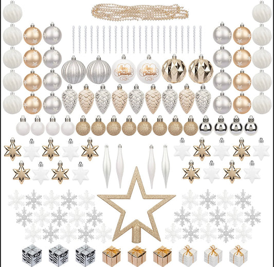 Retail Le$$ - 143 pc Christmas ornaments