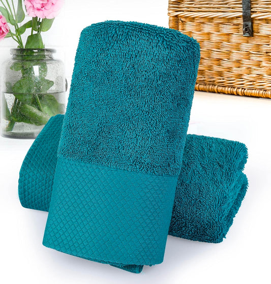 Retail Le$$ - Teal 2 pc hand towel set