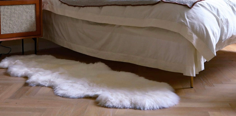 Elegant Sheepskin Rug