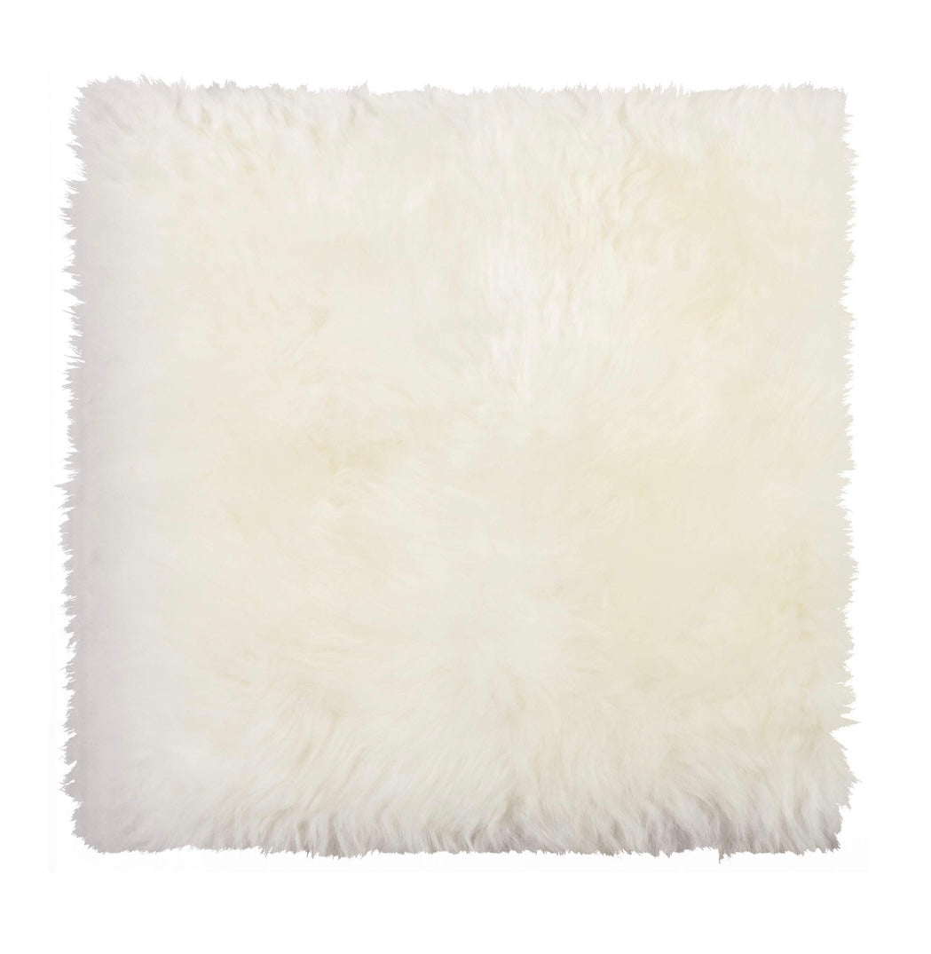 Retail Le$$ - White sheepskin chair pad