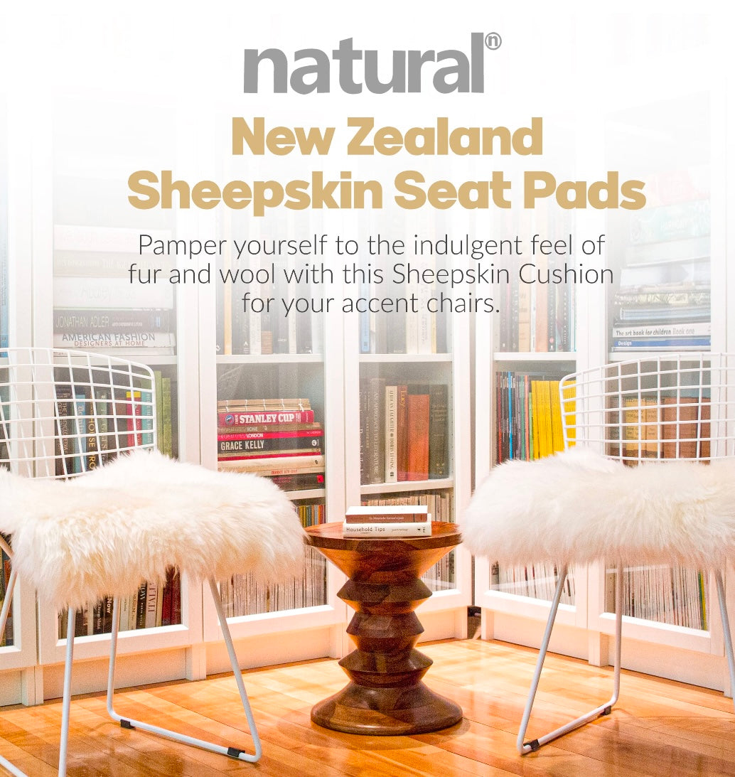 Sheepskin Chair Pad