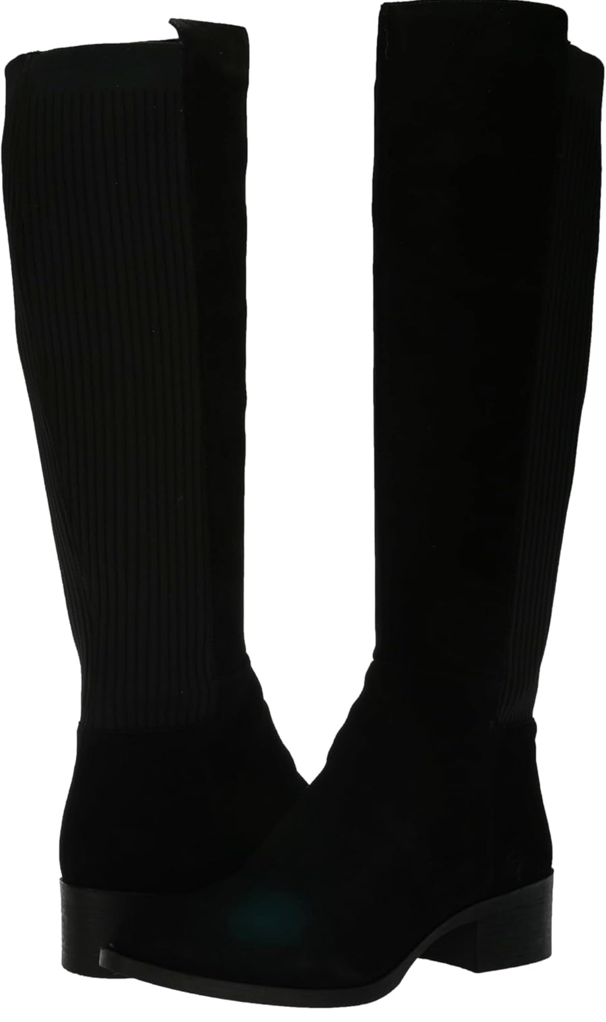 Retail Le$$ - Black leather knee high women's  boot