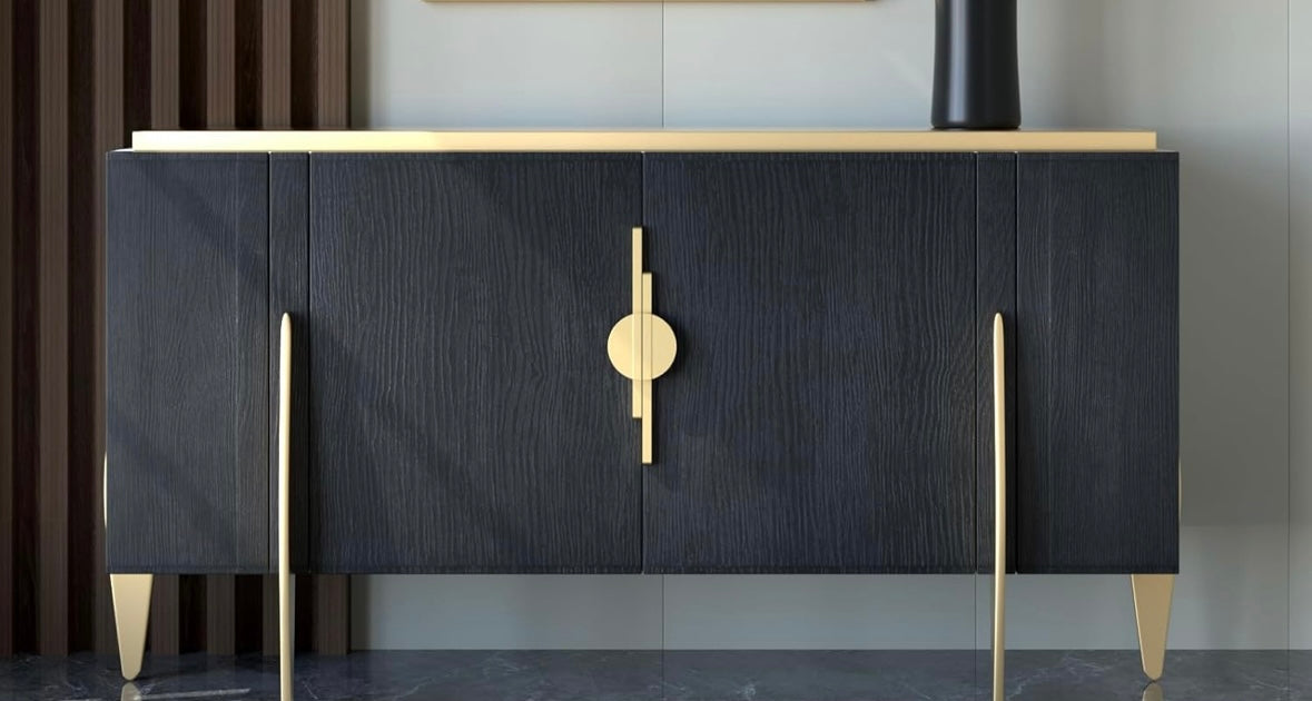 Gold Half Moon Cabinet Pulls