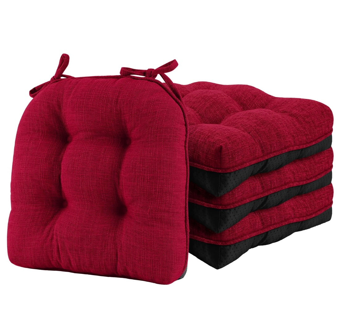 Indoor Tufted Chair Cushion