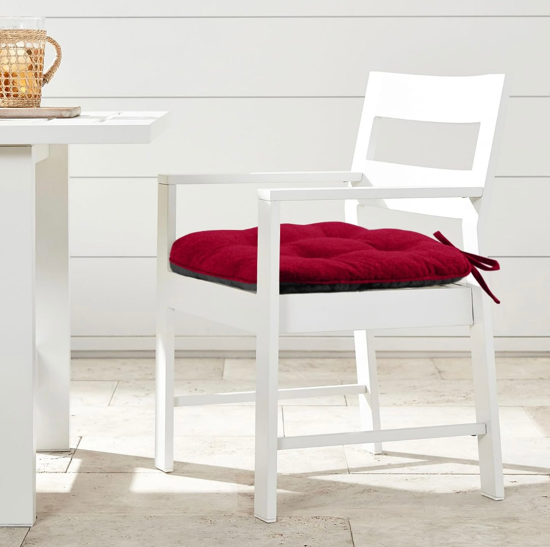 Indoor Tufted Chair Cushion