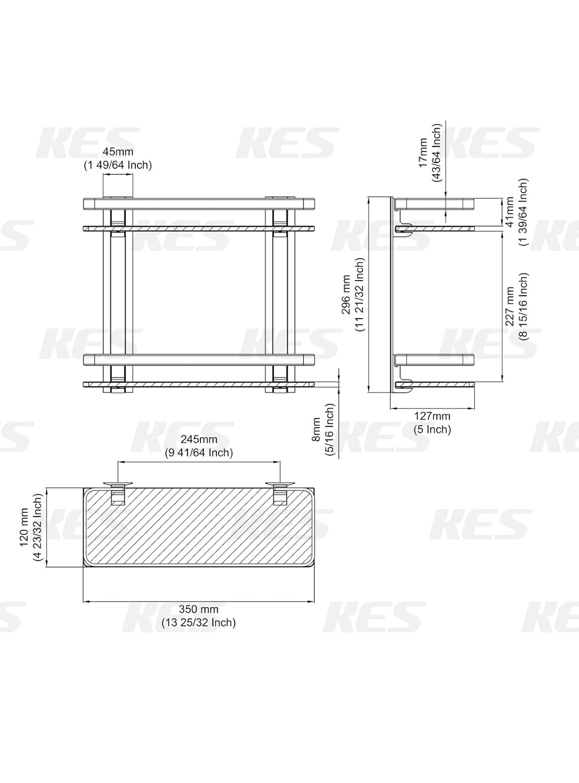 Retail Le$$ - Tempered glass shelf