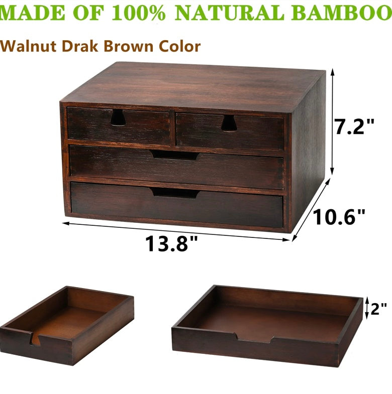 Retail Le$$-Brown-bamboo-desk organizer