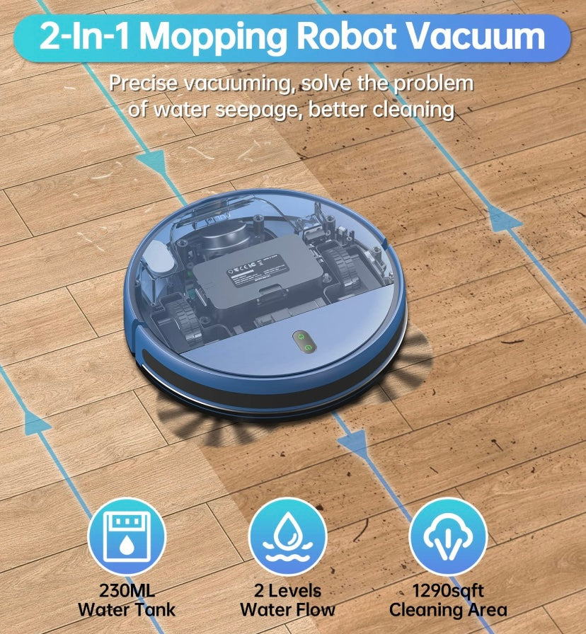 Ensemble aspirateur robot et balai ZCWA