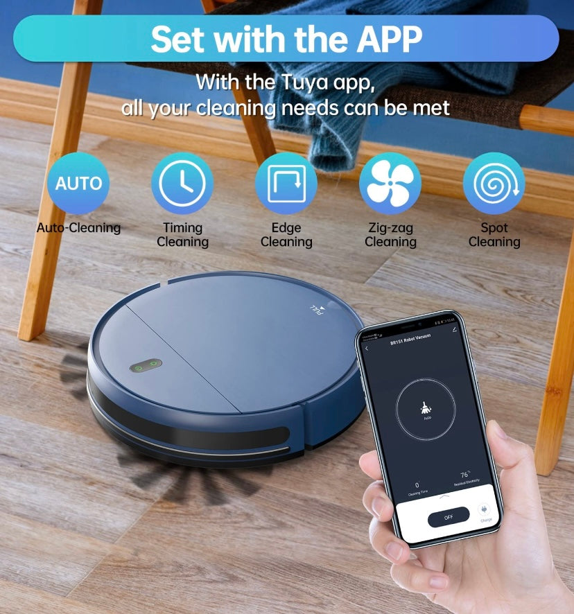 Ensemble aspirateur robot et balai ZCWA