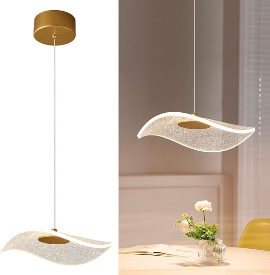 Retail Le$$-Gold-acrylic-pendant-light