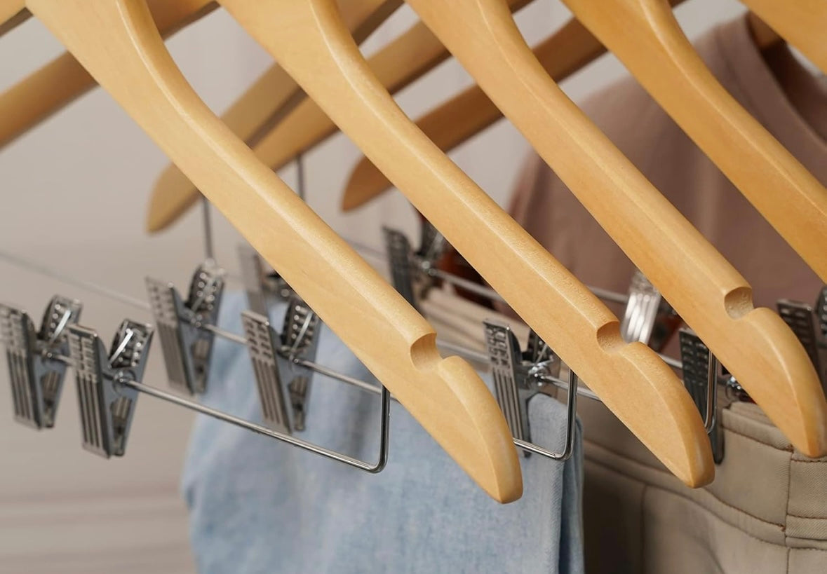 Retail Le$$-16-pc-wood-hangers