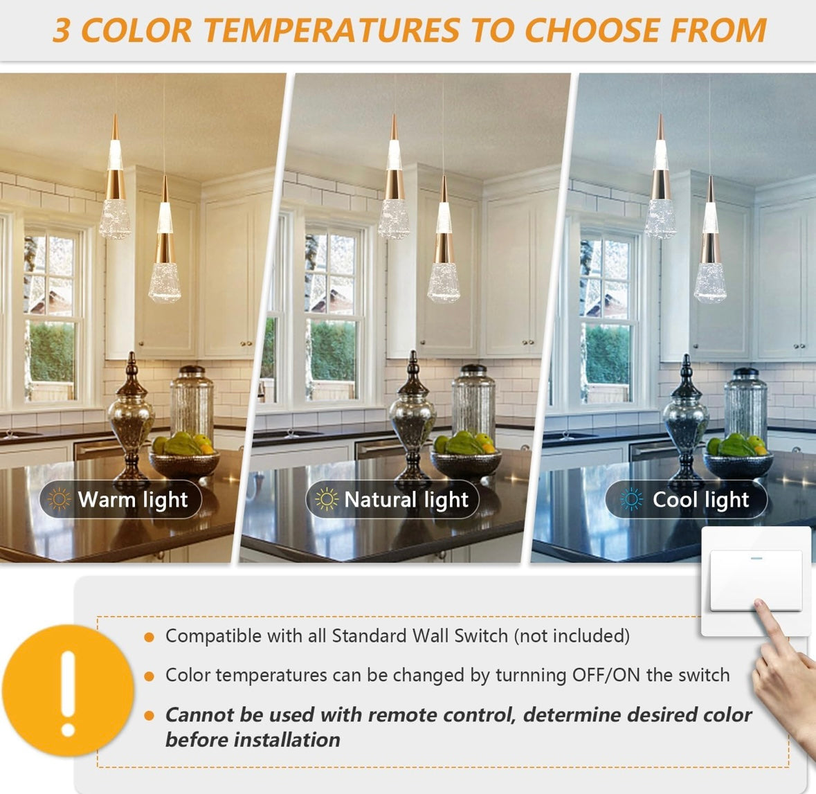 Retail Le$$-gold-pendant-lights-3-pack