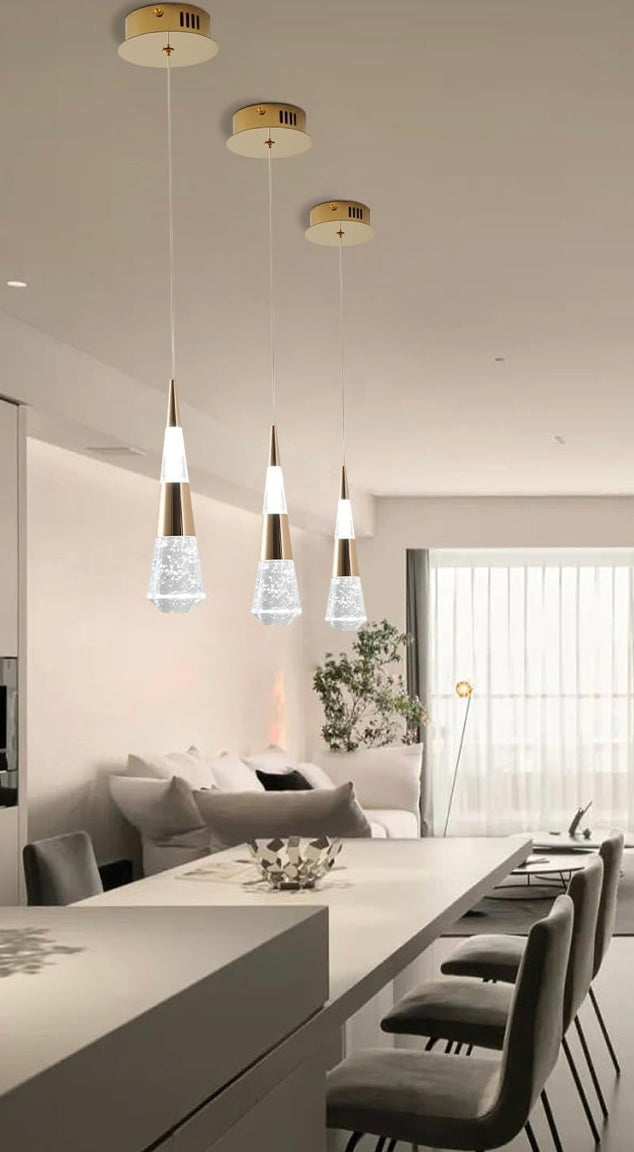 Retail Le$$-gold-pendant-lights-3-pack