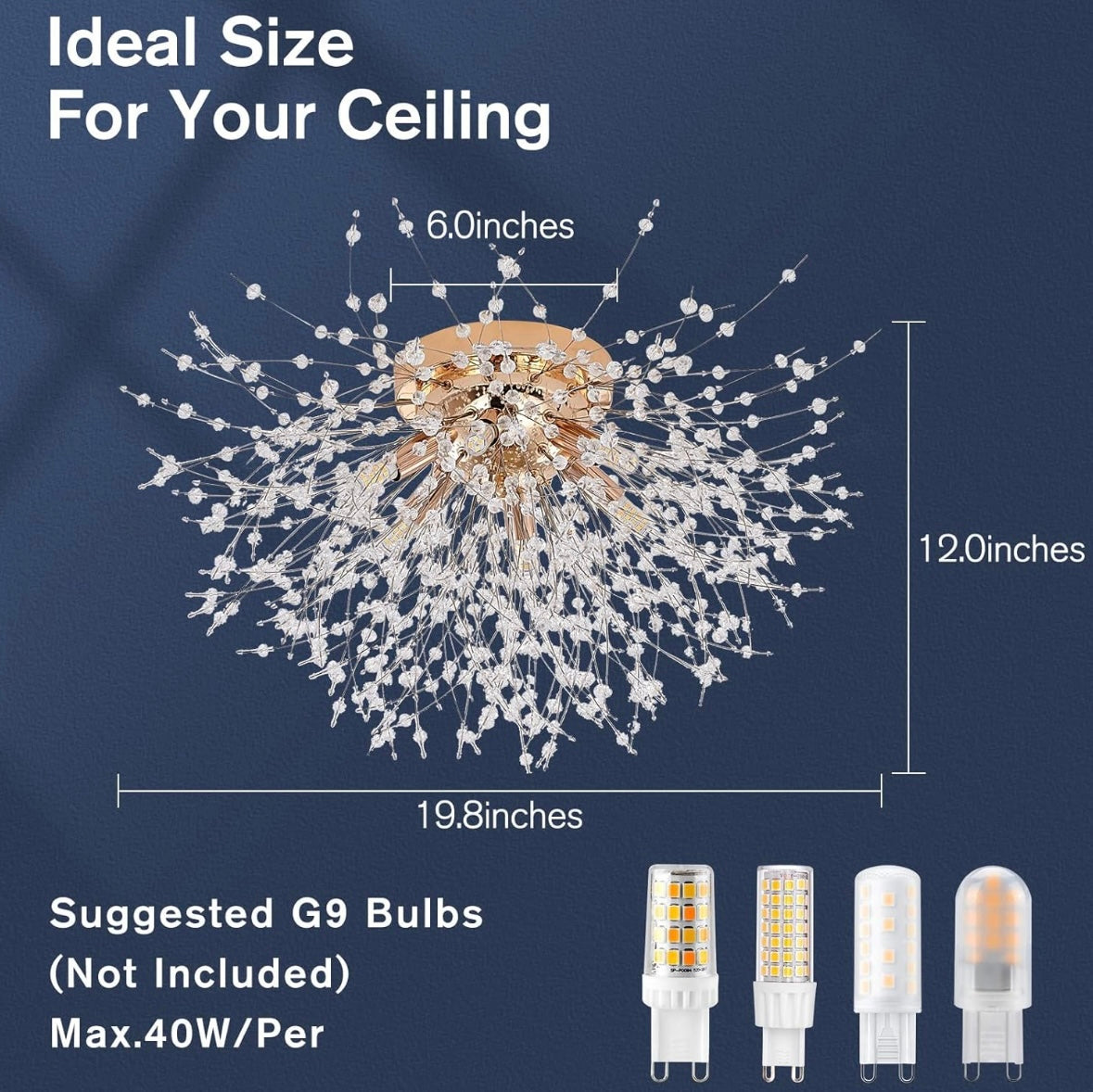 Sputnik Flush Mount Light