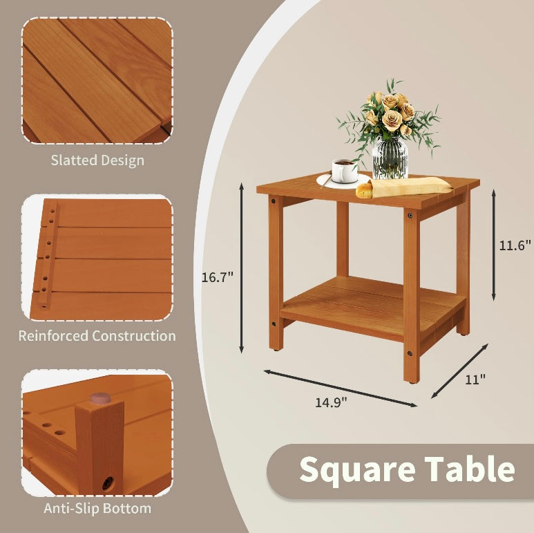 Retail Le$$ - Walnut side table