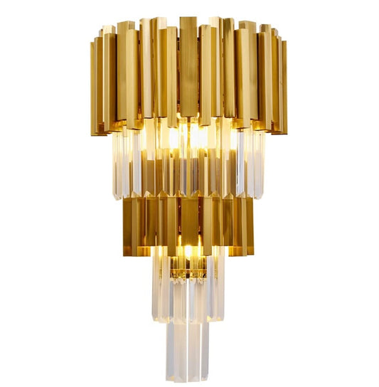 Retail Le$$-Gold-crystal-wall-sconce