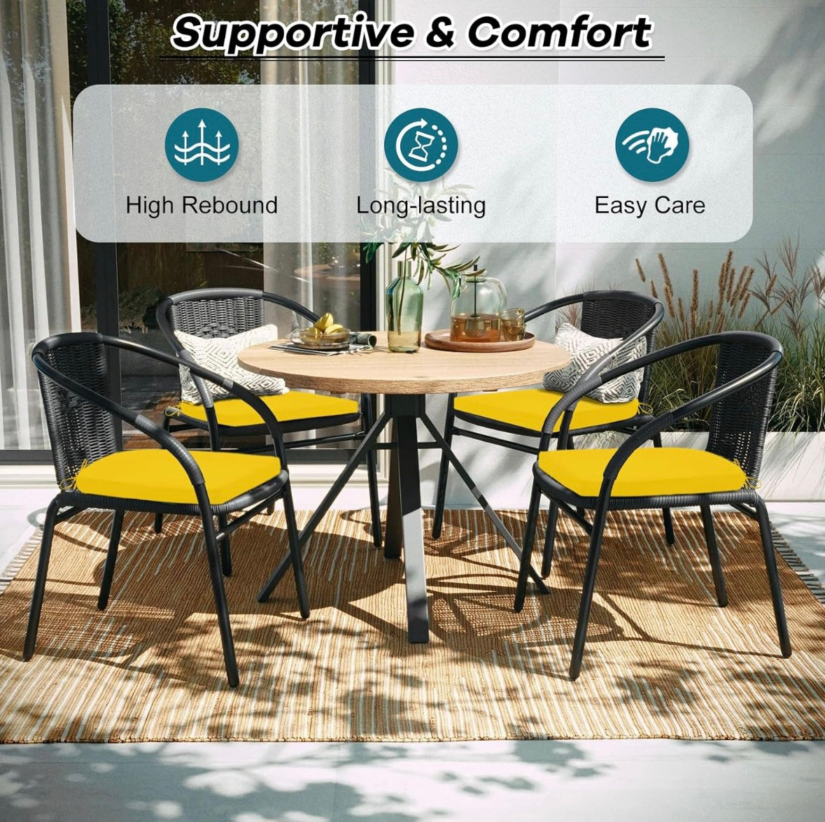 Basic Beyond Outdoor Cushion Set