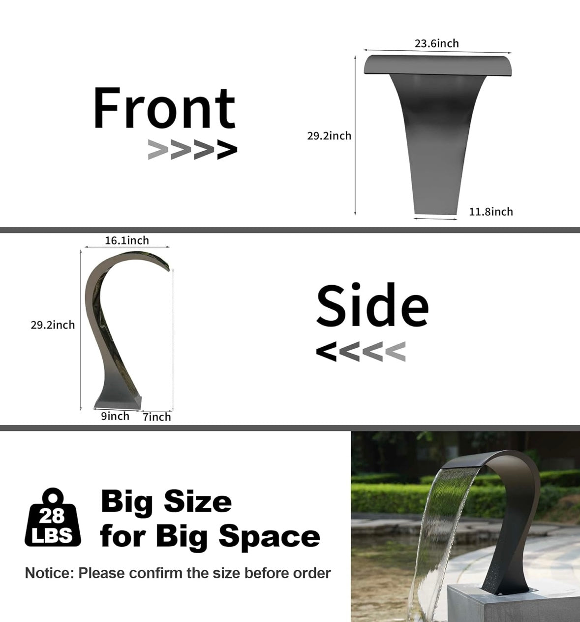 PONDO Cascade Waterfall