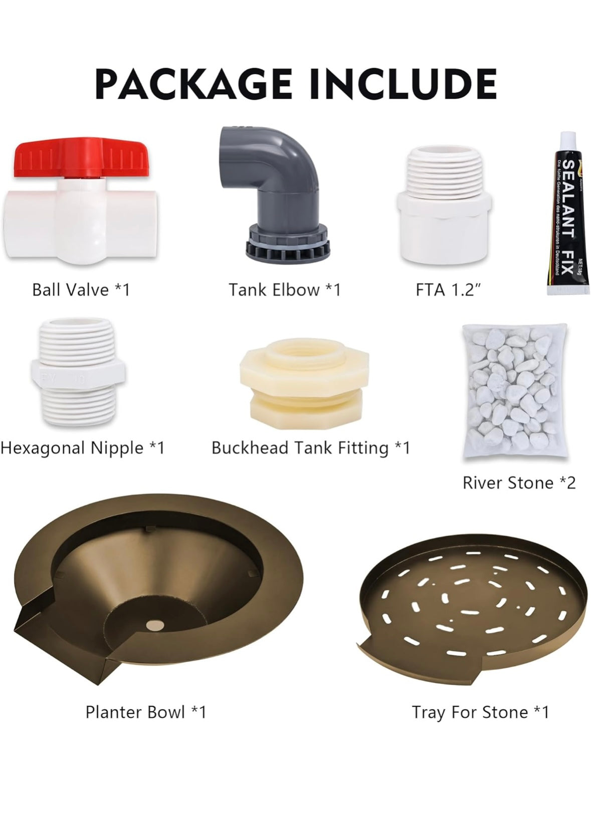 Pondo 20" Water Bowl