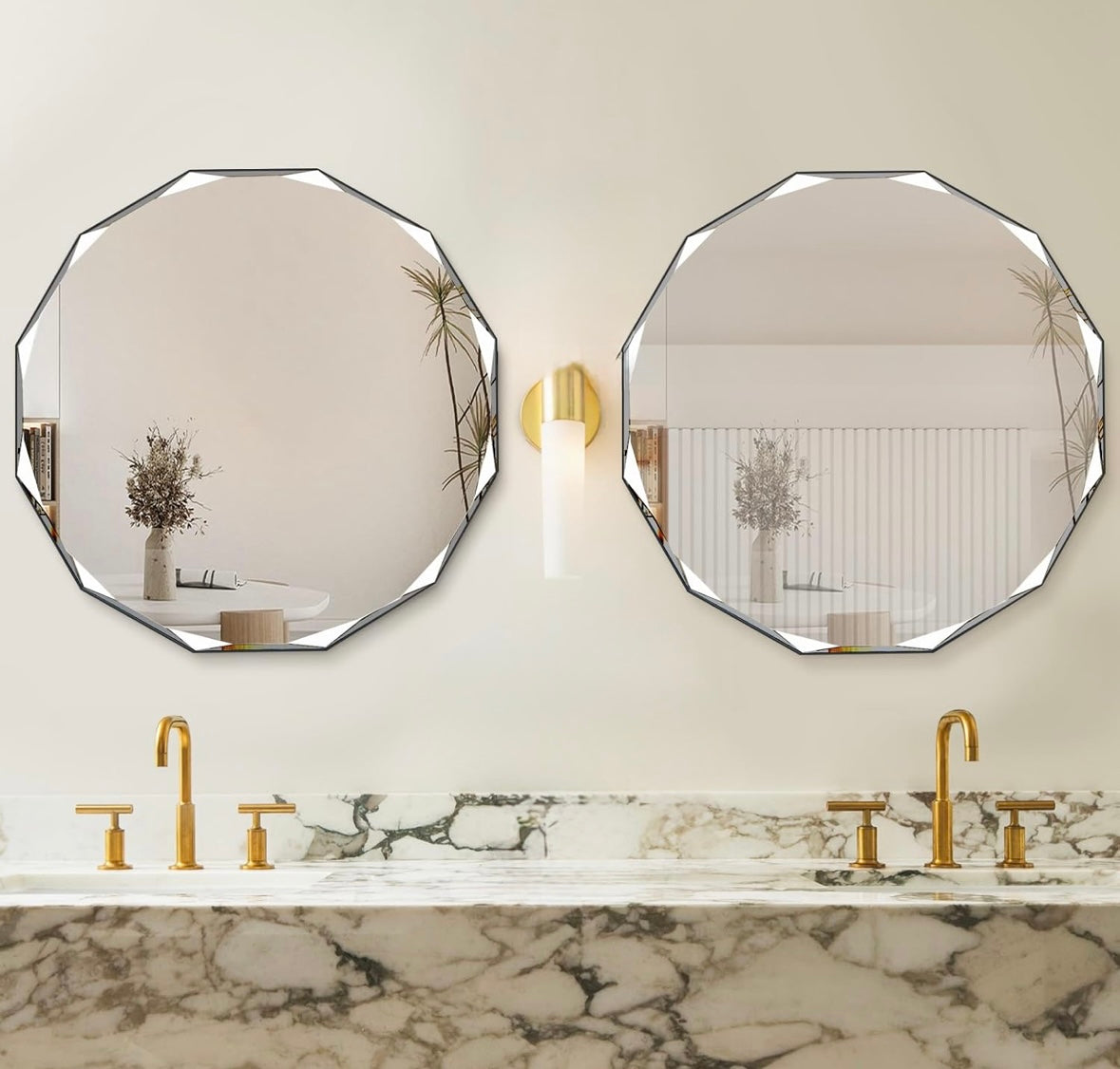 Deco Beveled Edge Mirror