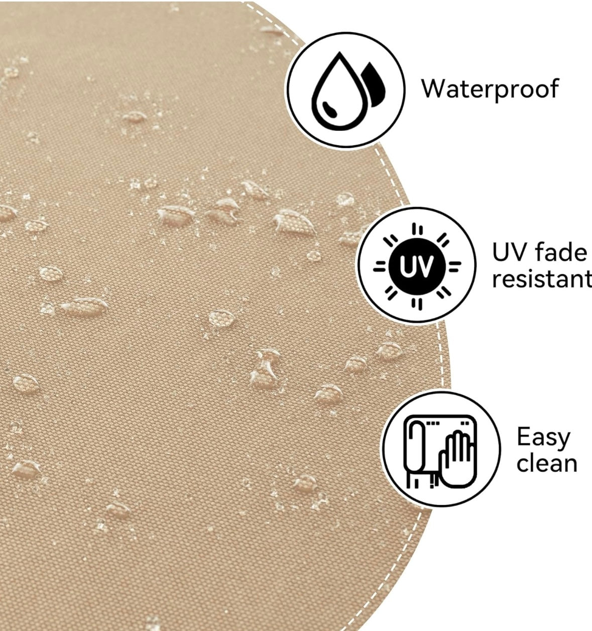 KCVV Outdoor Chair Cushion Set