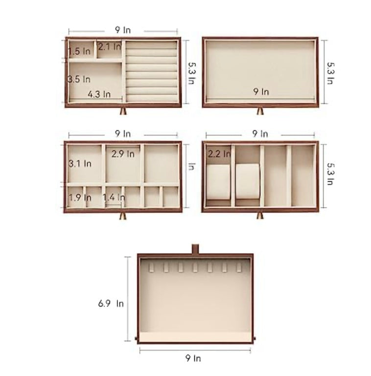 Black Walnut Jewelry Box