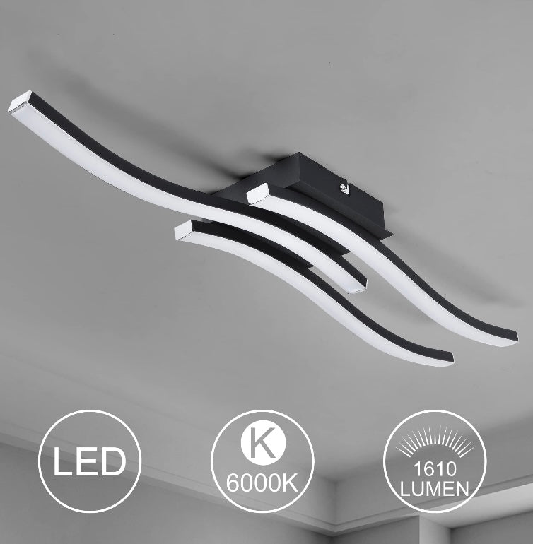 Retail Le$$-Black-acrylic-light-fixture