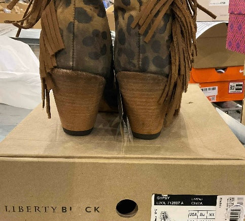 Liberty Gypsy Fringe Ankle Boot