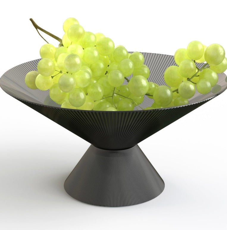 Glass Fruit Bowl