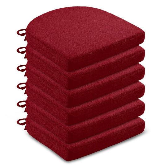 Retail Le$$ - Red 6 pk chair cushions