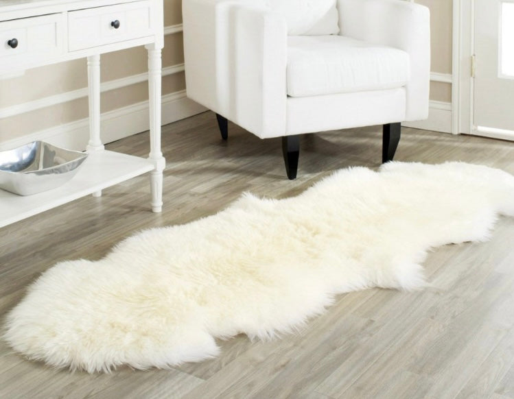 Elegant Sheepskin Rug