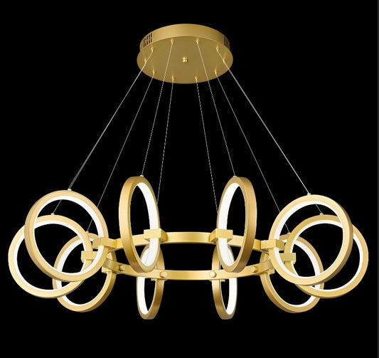 Retail Le$$ - Gold 10 ring chandelier