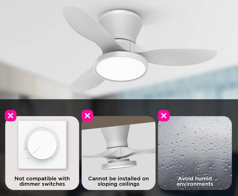 32" Ceiling Fan w/remote