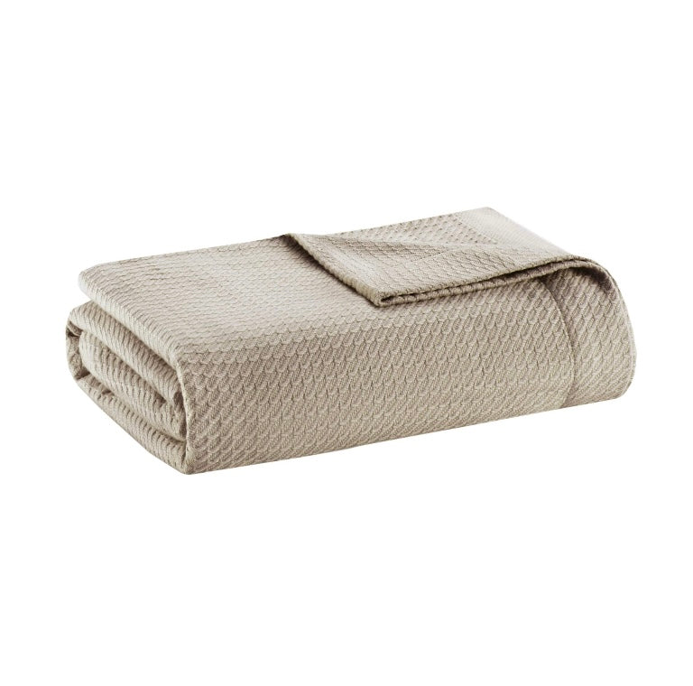 Retail Le$$ - Beige twin blanket
