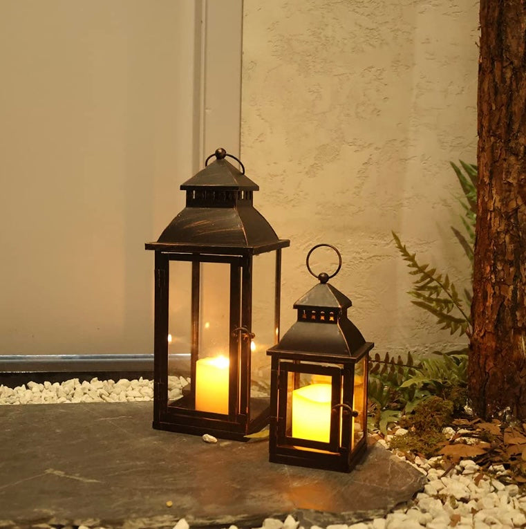 Retail Le$$ - Black metal lantern set