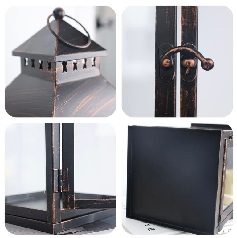 Retail Le$$ - Black metal lantern set