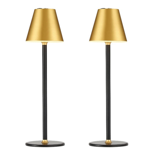 Retail Le$$ - Gold LED cordless lamps
