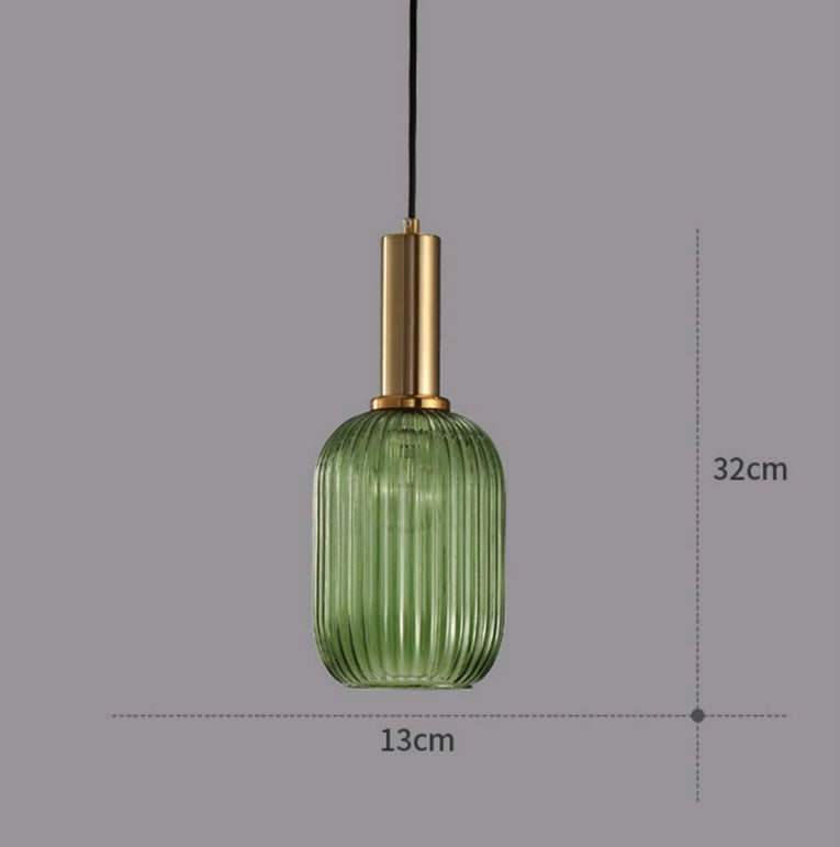 Retail Le$$-Green-pendant-light