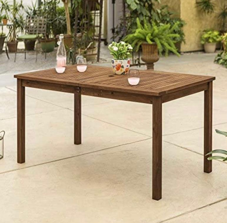 Retail Le$$ - Acacia wood outdoor dining table