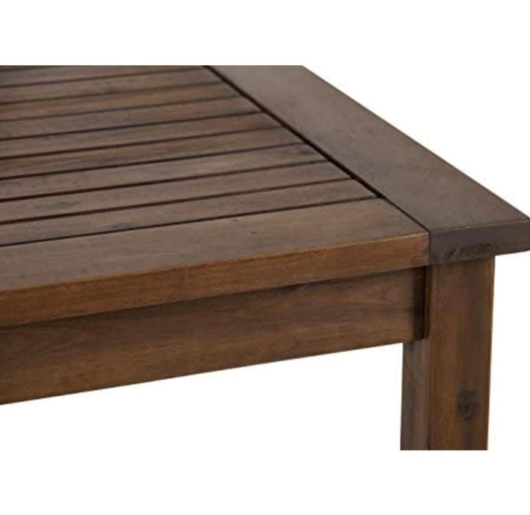 Retail Le$$ - Acacia wood outdoor dining table