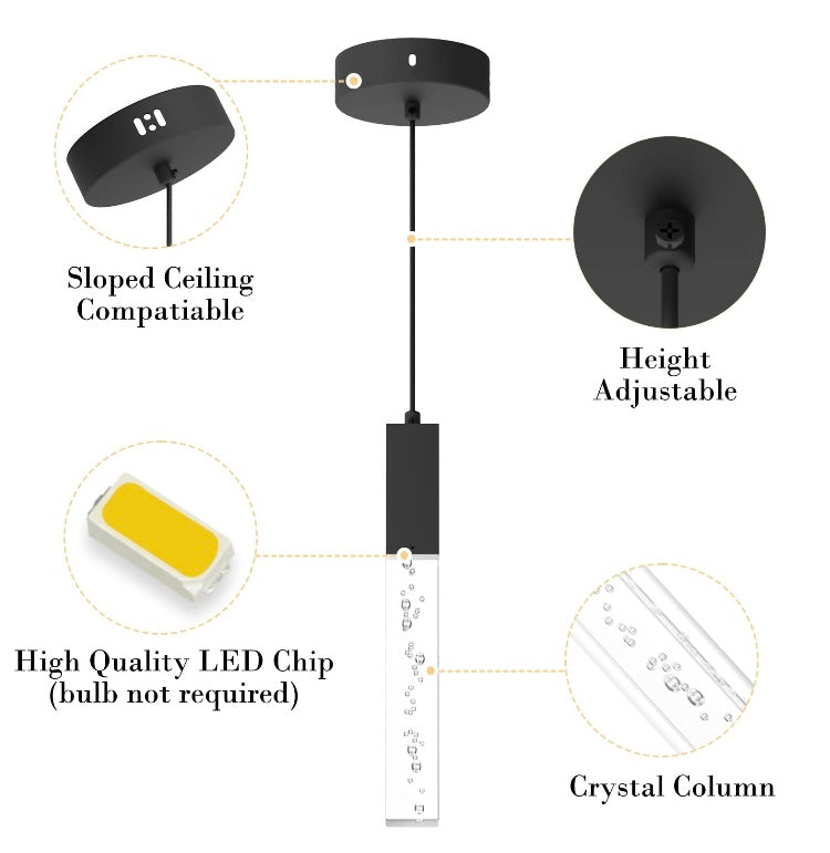 Retail Le$$-Black-pendant-light