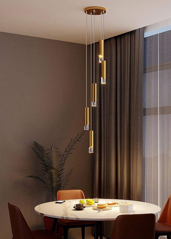 Retail Le$$-Gold-5 light-pendant-light