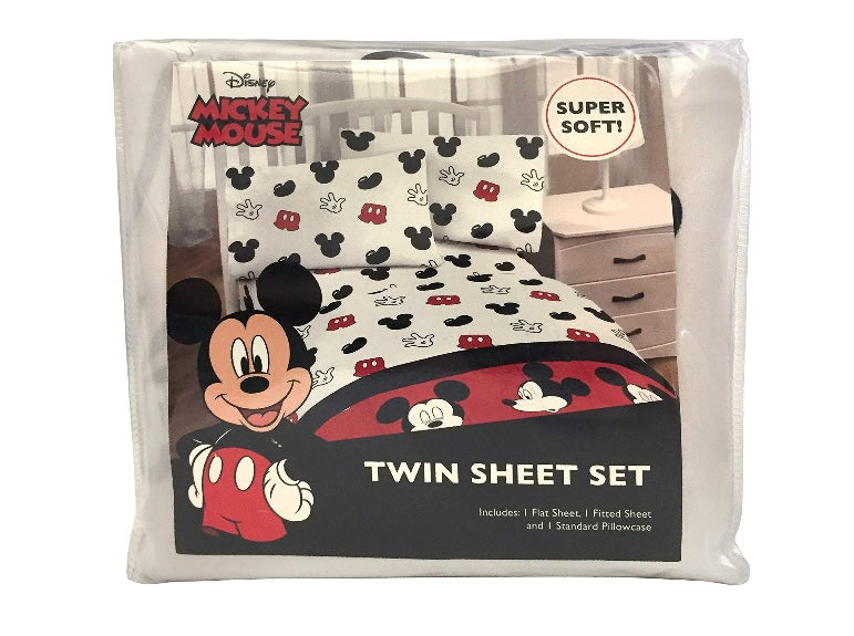 Retail Le$$ - Mickey mouse twin sheet set