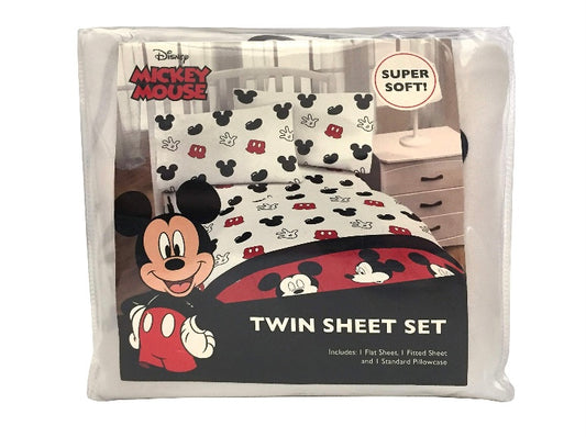 Retail Le$$ - Mickey mouse twin sheet set