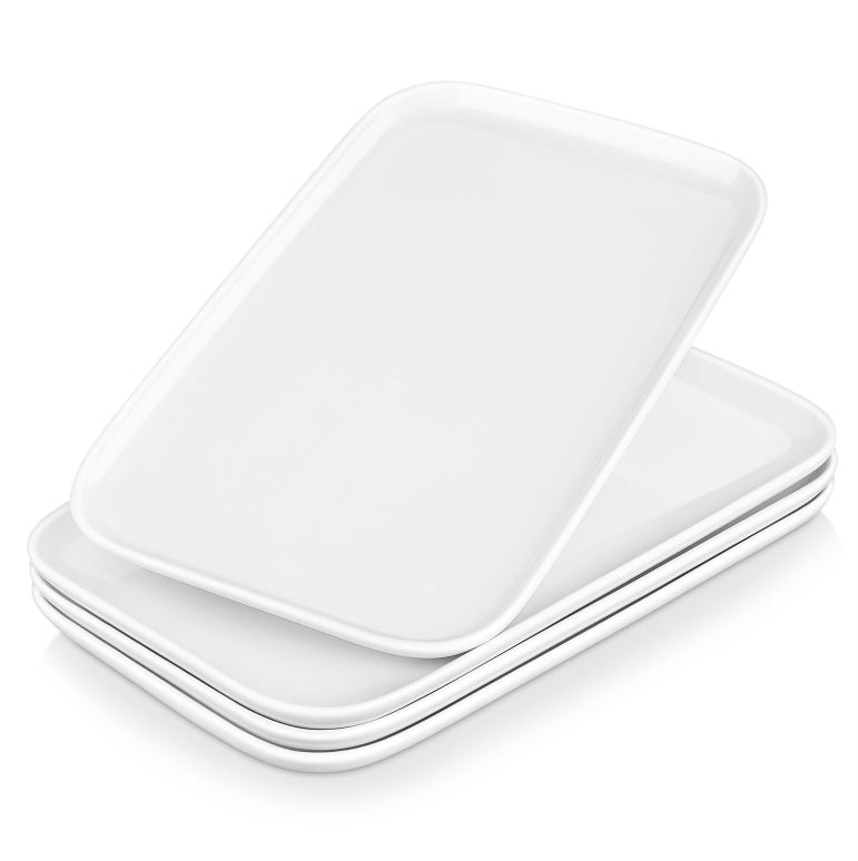 Retail Le$$ - White serving platter set