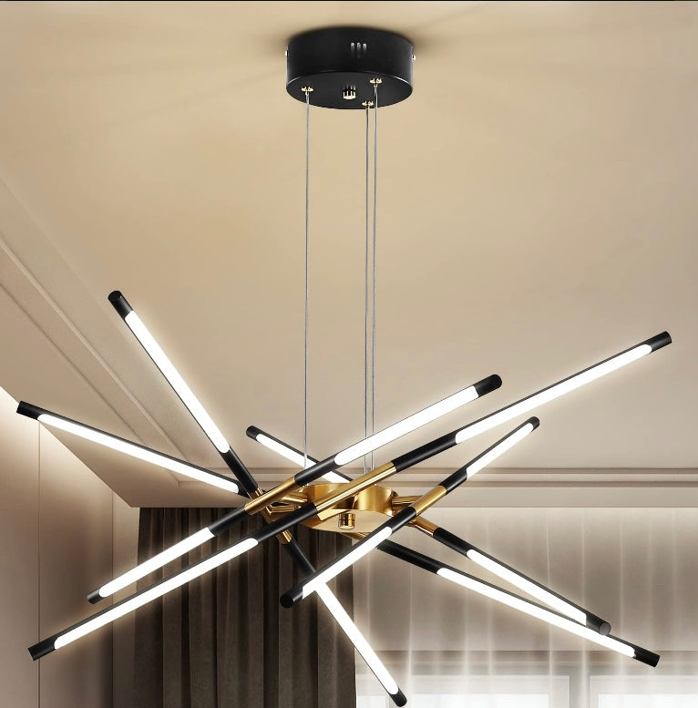 Retail Le$$-Black-white-acrylic-light-fixture