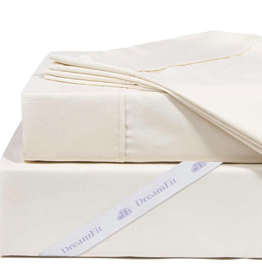 Retail Le$$ - Cream eqyptian cotton queen sheet set